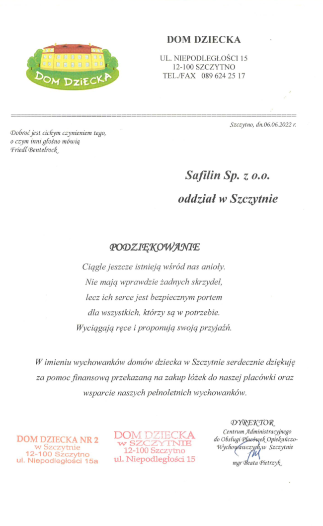 podziekowania-dom-dziecka